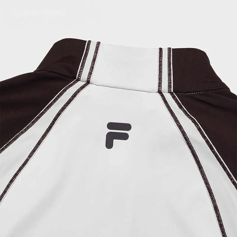 FILA FUSION UNIFORM T Shirt Women's Burgundy-3