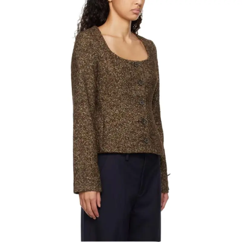 Sandy Liang Jackets Coats Women's Brown-2