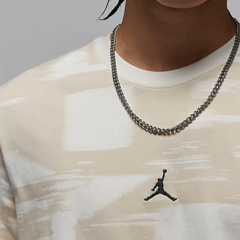 Jordan MVP T Shirt Men's Coconut Milk/Black-3