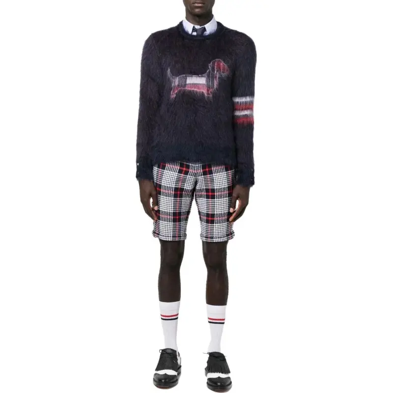 THOM BROWNE· Sweater Men's Marine Blue-2