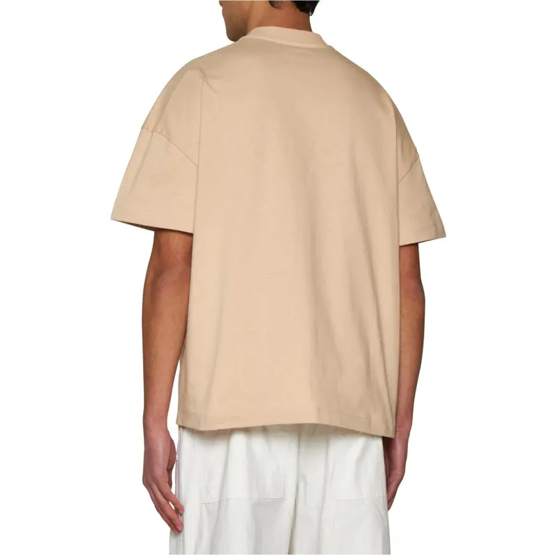 JIL SANDER Logo Printed Crewneck T Shirt-4