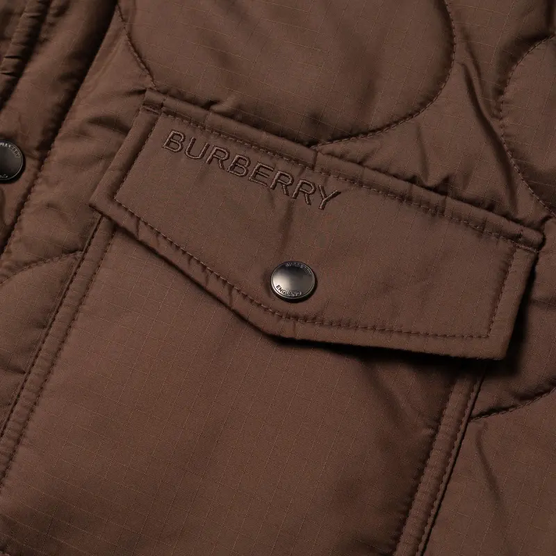 Burberry Reversible Checked Quilted Overshirt-8