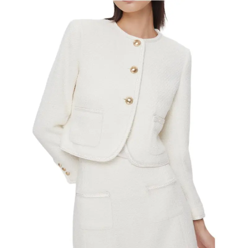 CLUB MONACO Jackets Coats Women's White-2