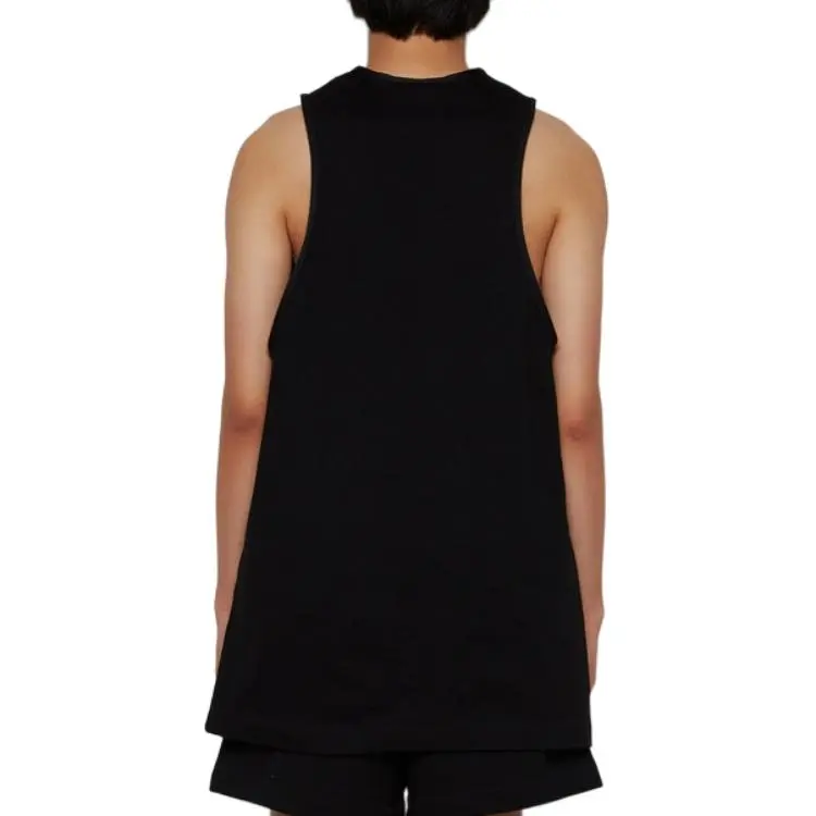 Fear Of God Essentials Logo appliqué Cotton Tank Top-4