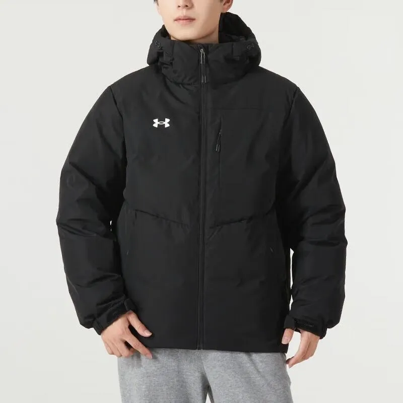 Under Armour Jackets Coats Men's Black Comes With Survival Wristbands-2