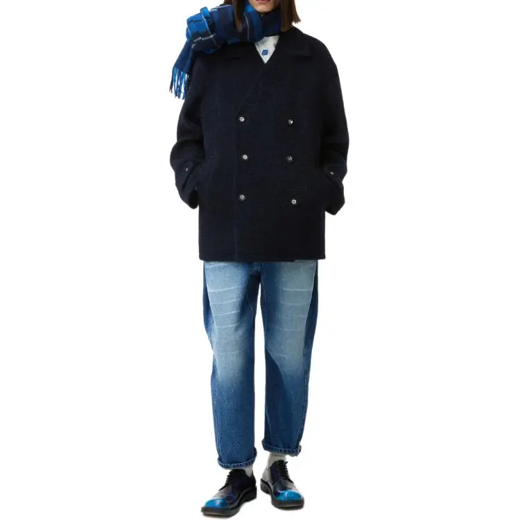 ADER ERROR Washed Cropped Jeans-4