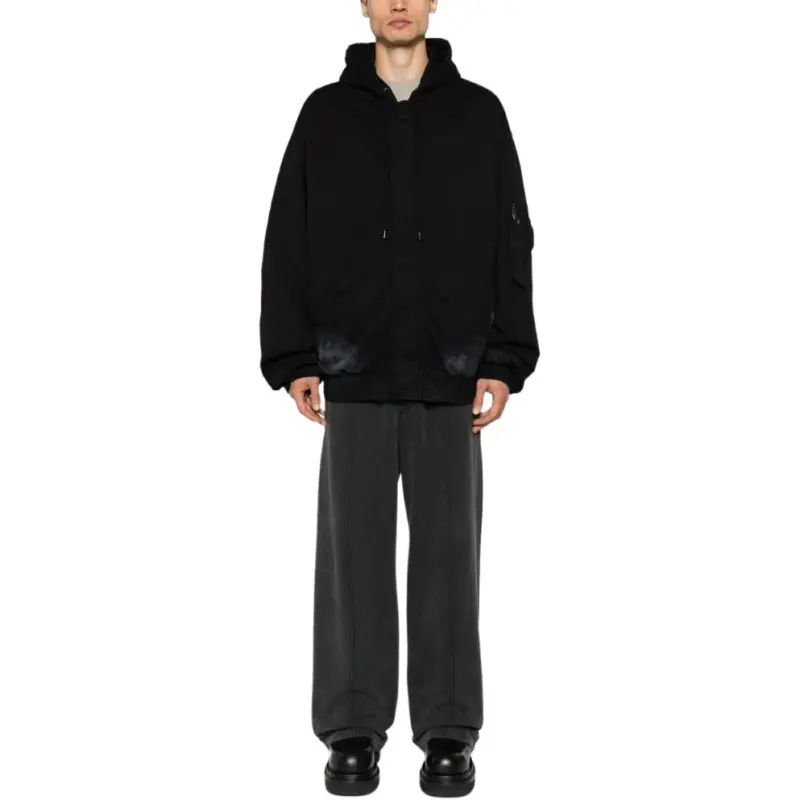 Balenciaga Logo print Padded Jacket-2