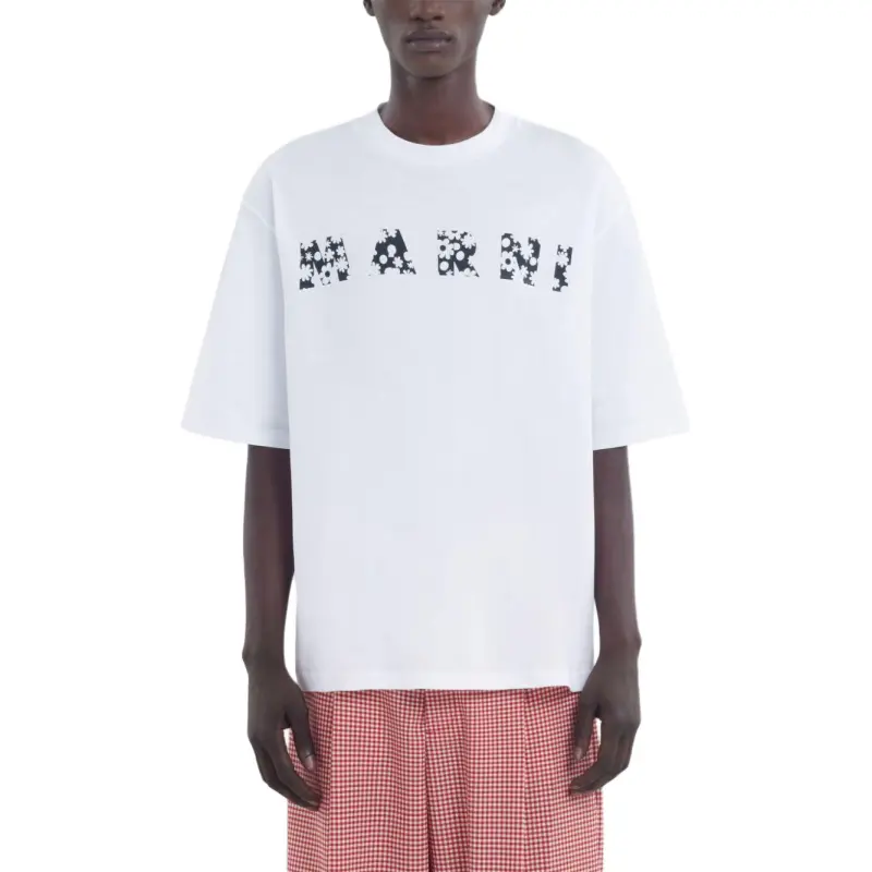 MARNI Logo print T shirt-2
