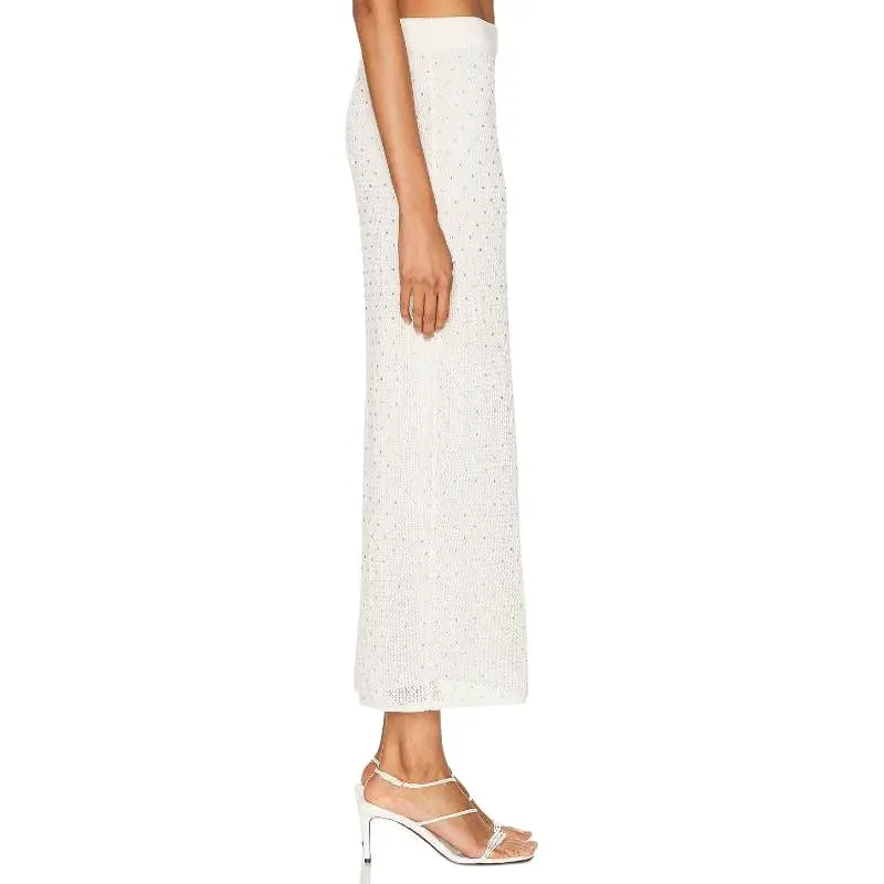 A.L.C. Casual Long Skirt Women's White-3
