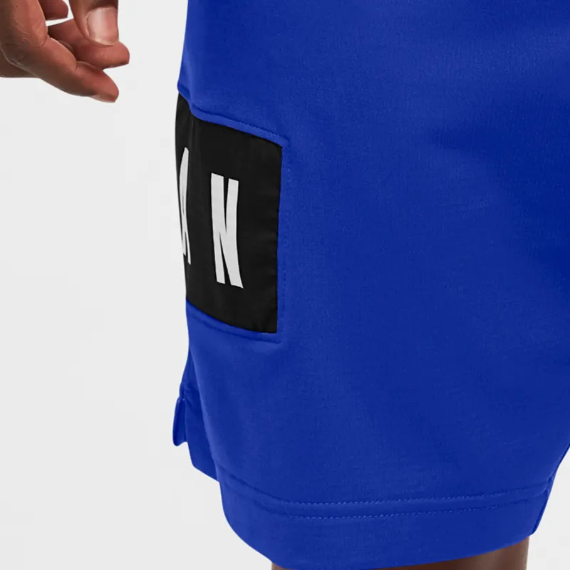 Air Jordan Dri-fit Quick Dry Knit Casual Shorts Blue-3