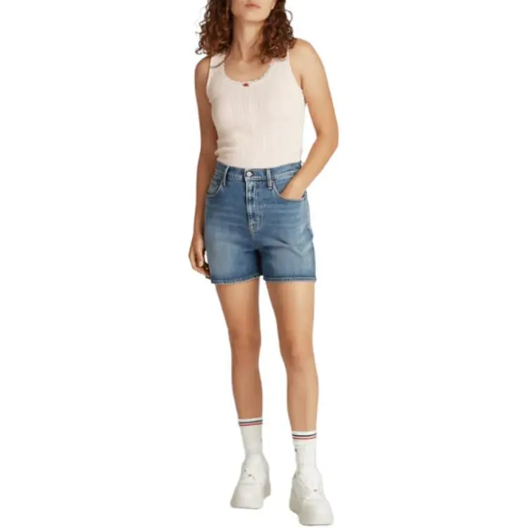Tommy Hilfiger Denim Shorts Women's Blue-4