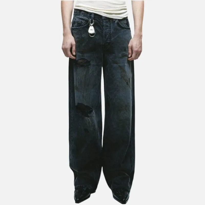 ENFANTS RICHES DEPRIMES Corpse Pose Jeans-2