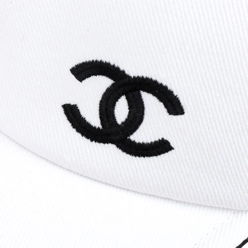 CHANEL - Baseball Caps Unisex White-4