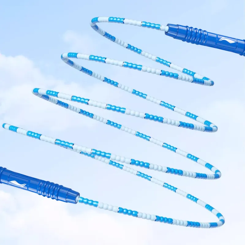 LiNing Group Activity Non Countable Jump Ropes Adults Twine Material, PU Handle Material, ABS 5m Blue-1