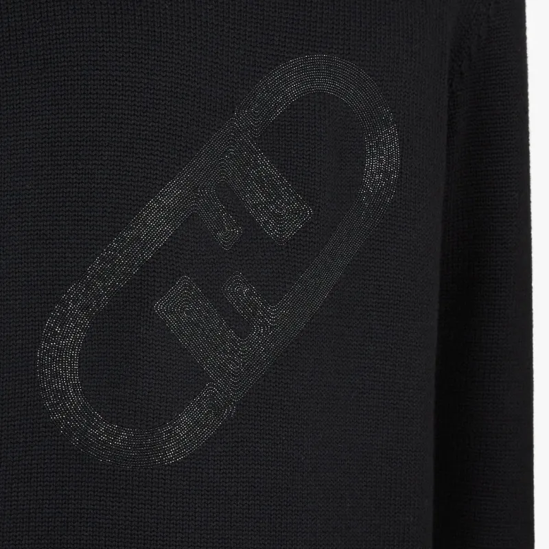 FENDI Sweaters Men Black-4
