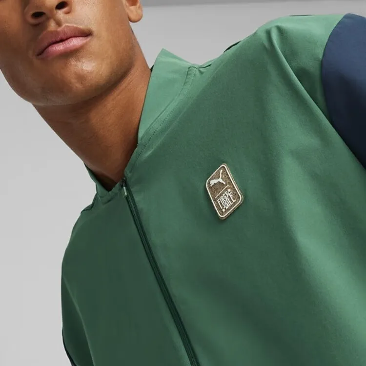 PUMA FIRST MILE Co branded Series Jackets & Coats Men's Dark Green-1