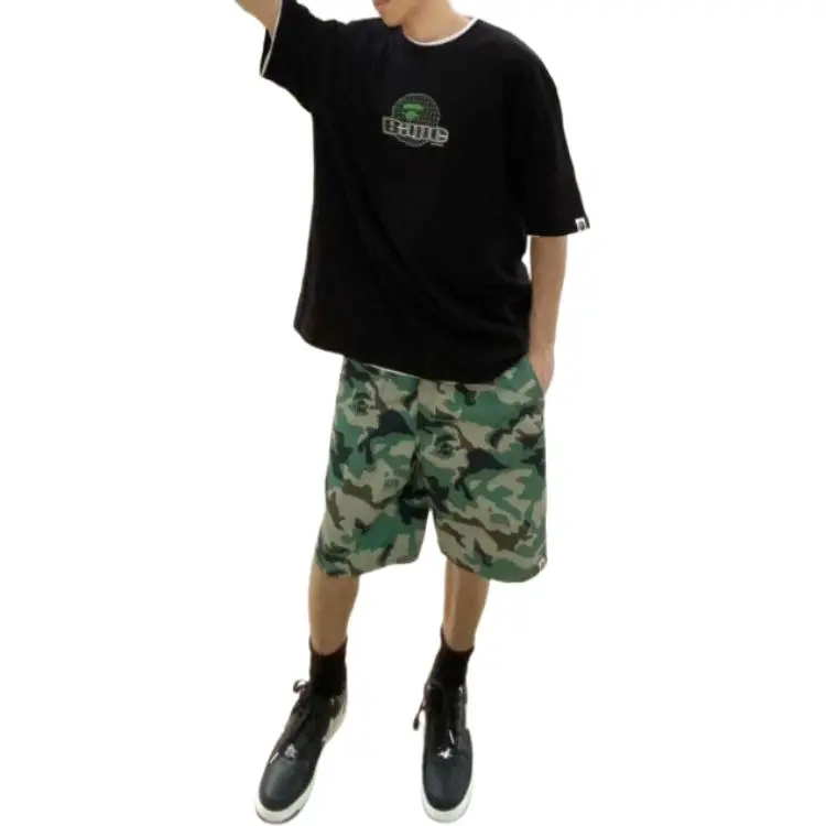 Bape Ape Head Bape Relaxed Fit Tee-2