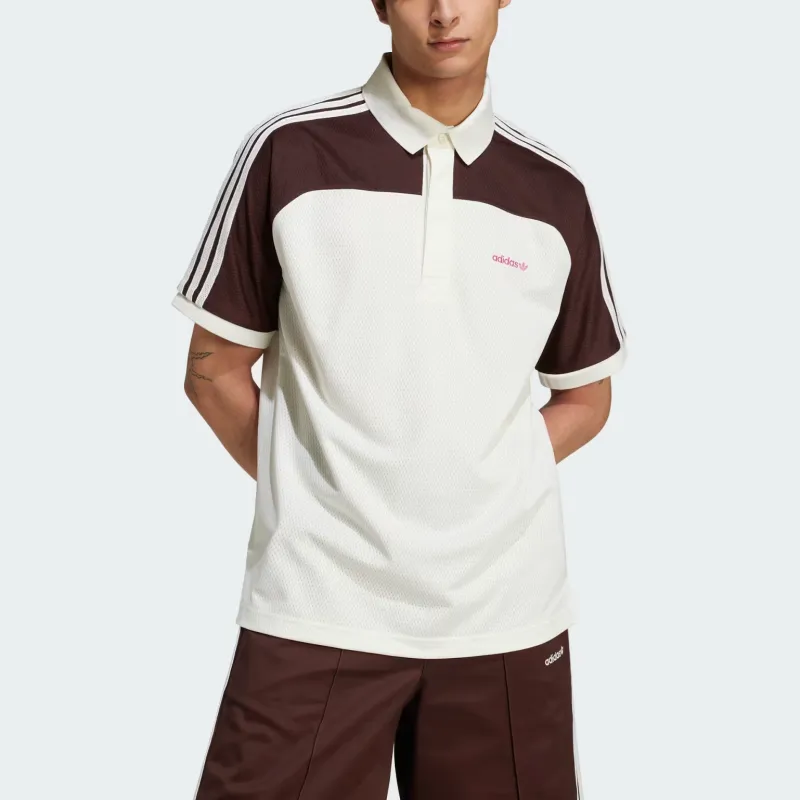 Adidas Originals Polo Shirt Men's Ecru-1