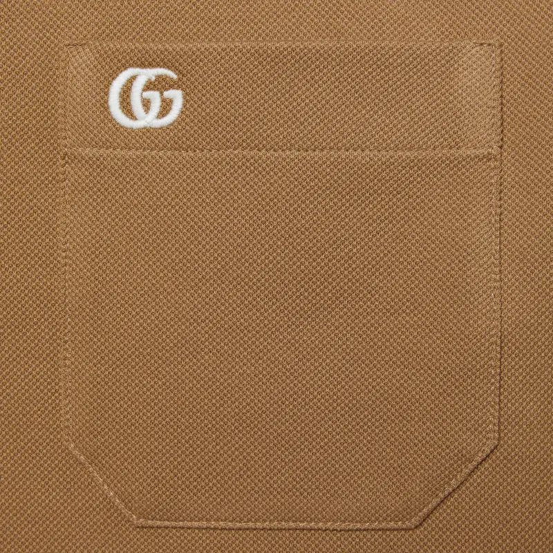 GUCCI Long Sleeve Polo-4