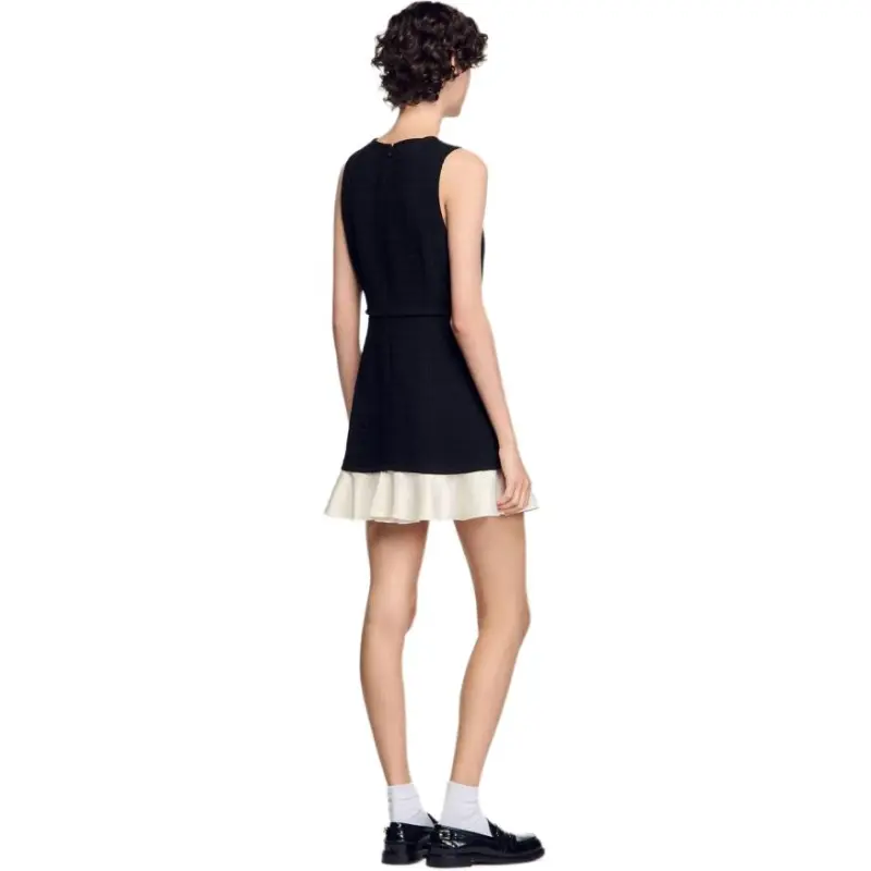 Sandro Tweed Mini Dress-3