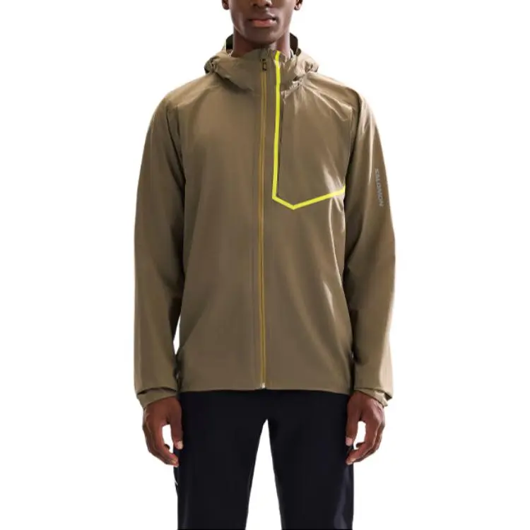 SALOMON Jackets Coats Men's Mushroom Brown-2