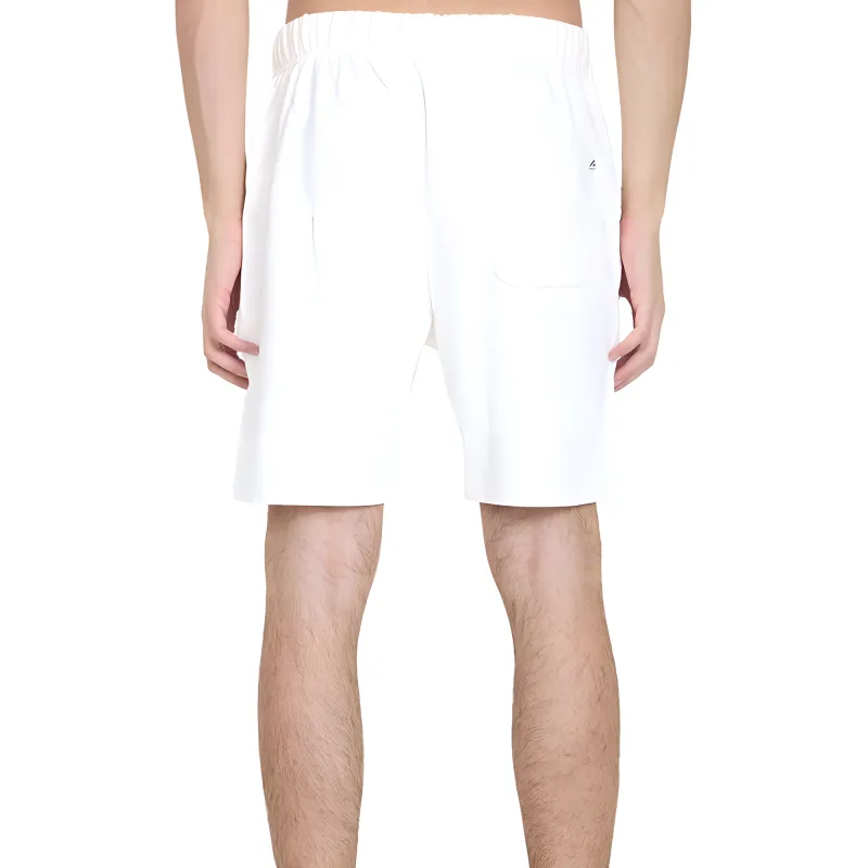 AUTRY Logo Stamp Drawstring Track Shorts-2