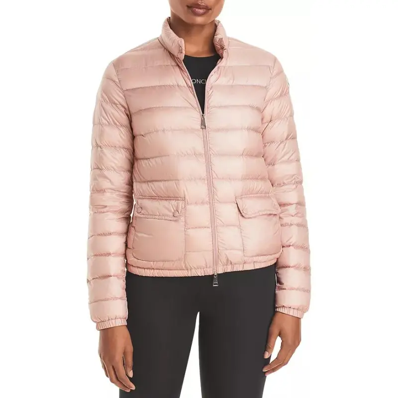 Moncler Lans Full Zip Jacket 'Light Pink'-3