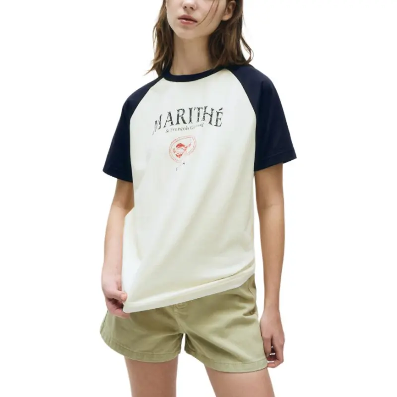 MARITHE FRANCOIS GIRBAUD SS25 T Shirt Unisex Marine Blue-4
