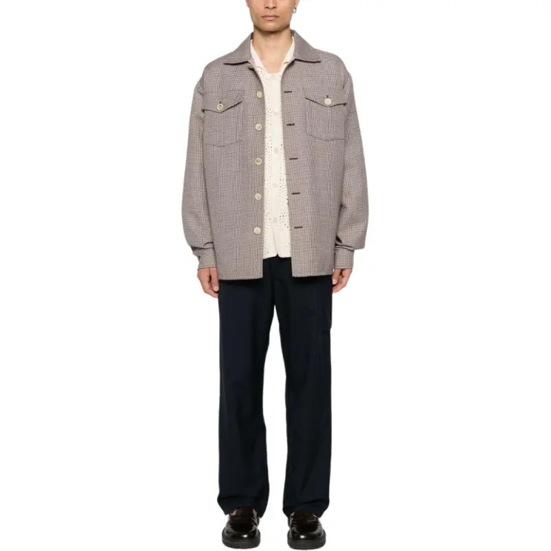 MARNI Button Down Houndstooth Jacket-2