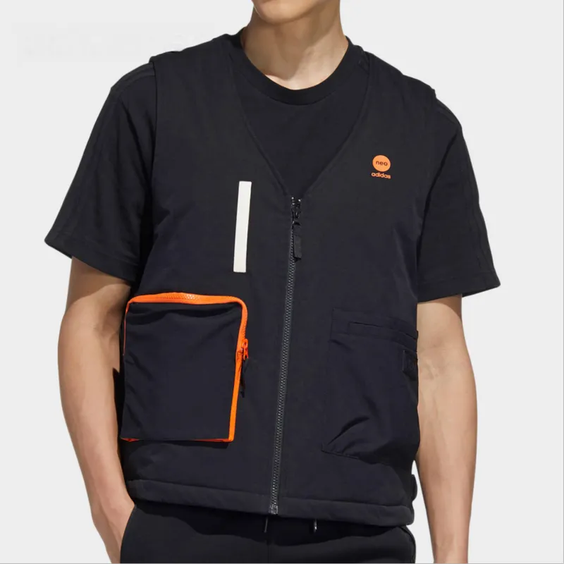 Adidas Neo Vests Men Black-1