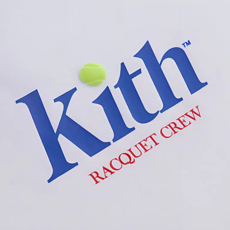 KITH Wilson Racquet Crew Logo Vintage Tee-1