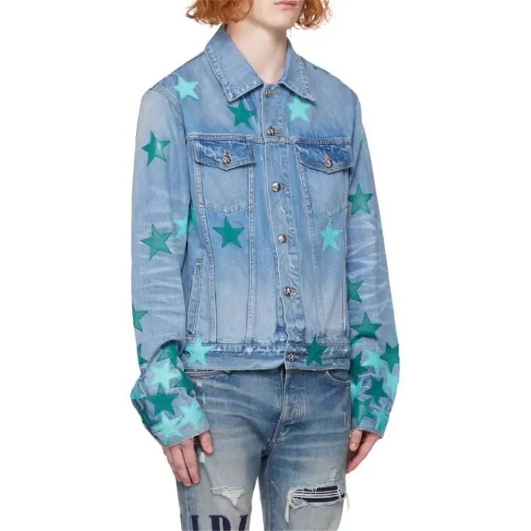 AMIRI Jackets & Coats Men's Blue-2