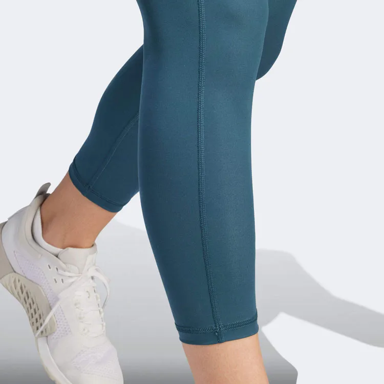 Adidas Free Shipping With AdiClub Optime Stash Pocket High-Waisted 7/8 Leggings-5