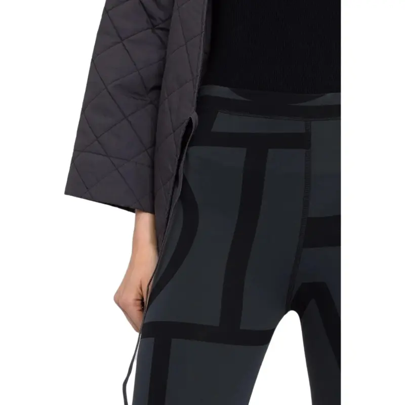 TOTEME Two Tone Monogram Printed Leggings-4