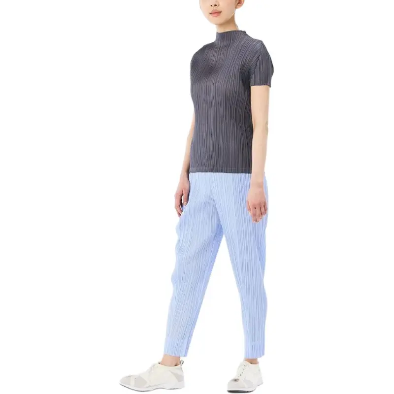 PLEATS PLEASE ISSEY MIYAKE Casual Pants Women's Blue-3