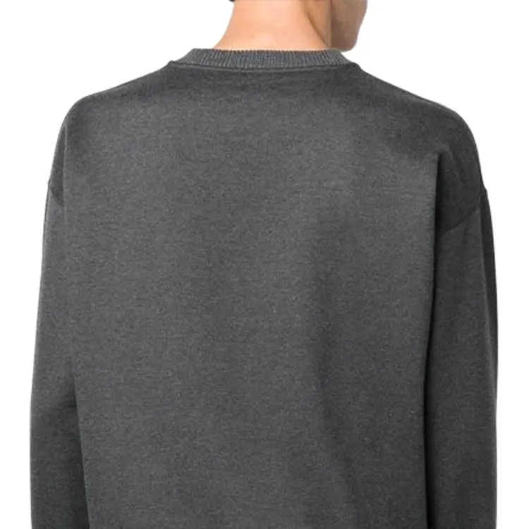 VERSACE Cashmere Sweaters Men Gray-4