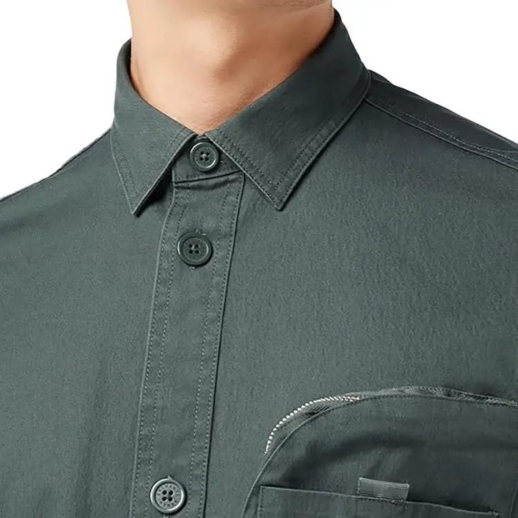 ARMANI EXCHANGEAE FW22 Shirt Men's Army Green-4