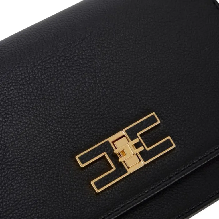 Elisabetta Franchi Groumette Chain Small Shoulder Bag-3