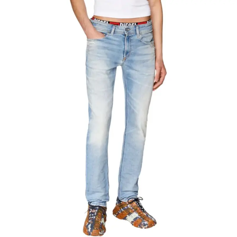 DIESEL Jeans Men Light Blue-5