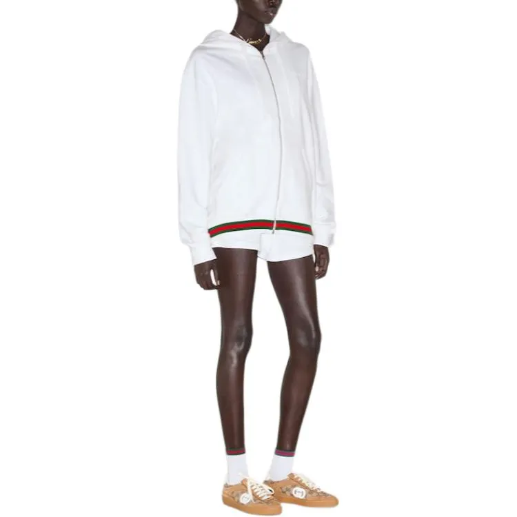 GUCCI Web stripe Hoodie-2