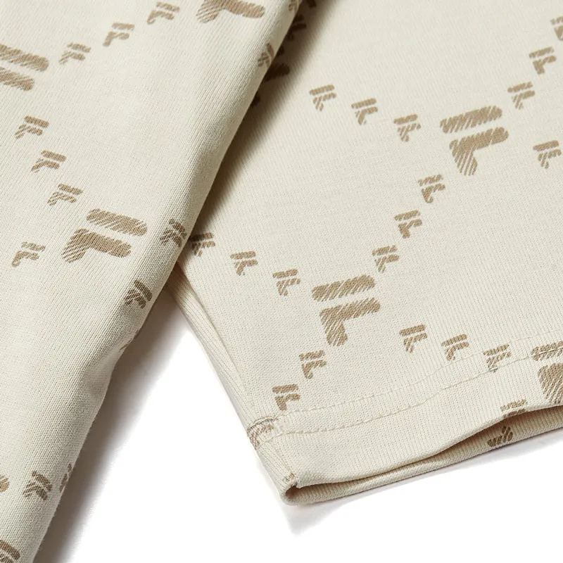 FILA FUSION FOB T Shirt Unisex Coffee Scented Khaki-2