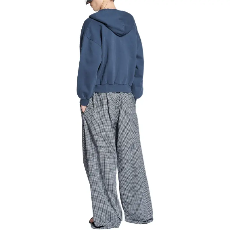 Balenciaga FW25 Casual Pants Loose Fit Men's Blue-3