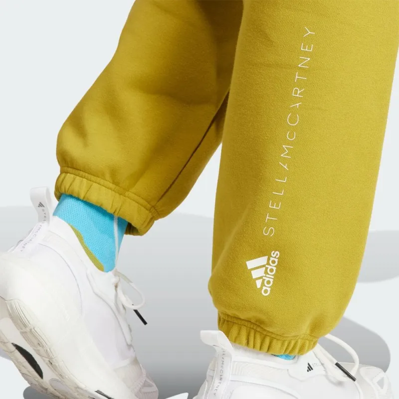 Adidas Stella McCartney Knitted Sports Pants Women's Yellow-6