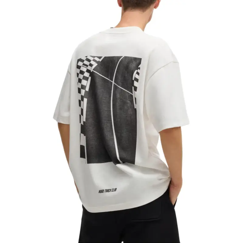 HUGO BOSS Racing Printed Jersey T Shirt-2