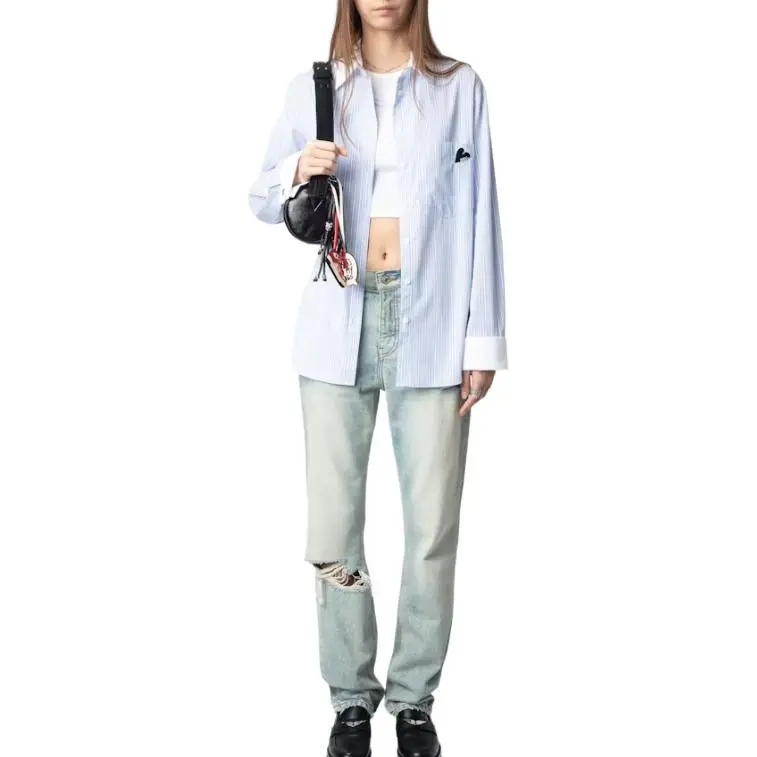 Zadig & Voltaire Morning Striped Shirt-2