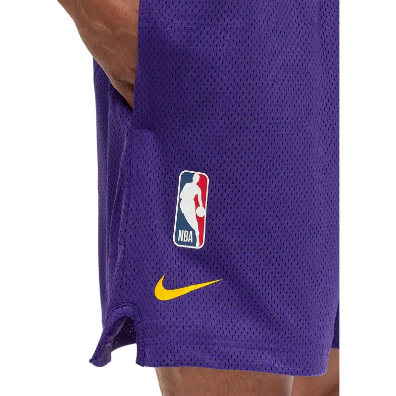 Nike Los Angeles Lakers Men's Nike Nba Mesh Shorts-4