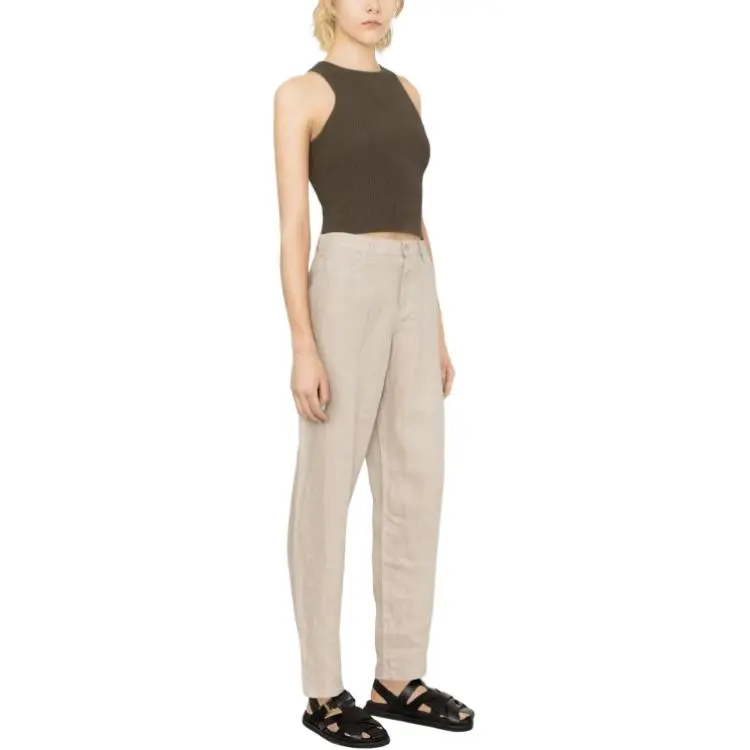 EMPORIO ARMANI SS23 Jeans Women's Khaki-3