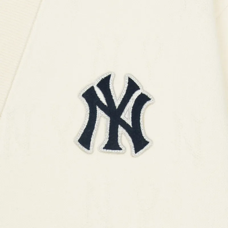 MLB New York Yankees Knitwear Unisex Cream-4