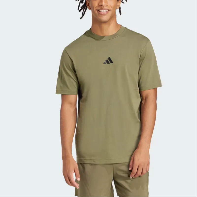 Adidas ESSENTIALS T-Shirt Men's Olive Layer-1