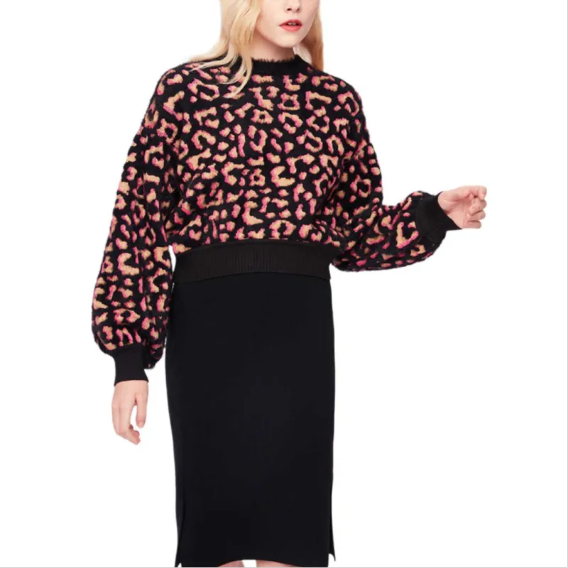 DVF Diane Von Furstenberg Knit Long Skirts Women's Black-1